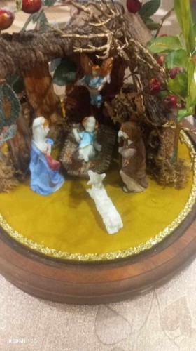 Presepe statuine cera con - presepe,