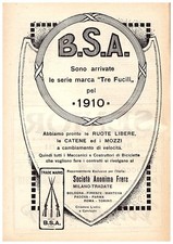 Pubblicita 1910 bsa - pubblicita',