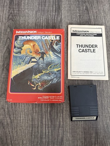 Intellivision thunder castle - intellivision,
