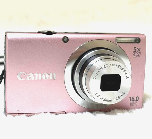 Canon powershot a2400 - powershot, pink