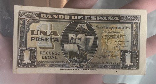 Spagna peseta 1940 rieusset - peseta,