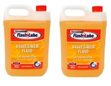 2x FLASHLUBE 5L tanica Valve Saver Flash-Lube GPL gas auto 2x bottiglie da 5L