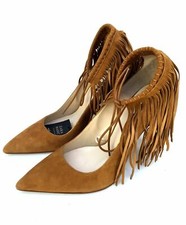 Zara pelle Marrone Tacco Alto