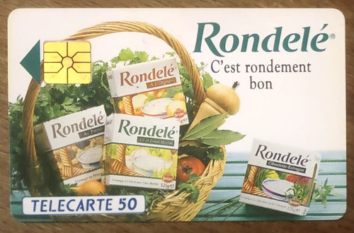 Rondelé telecarte réf - rondelÉ,