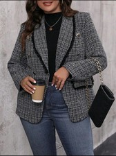 Blazer giacca donna griggia - blazer,