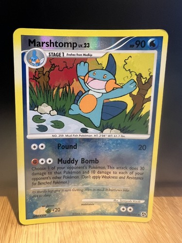 Marshtomp diamond pearl - &,