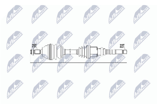 Albero motore nty npw 019 - albero,