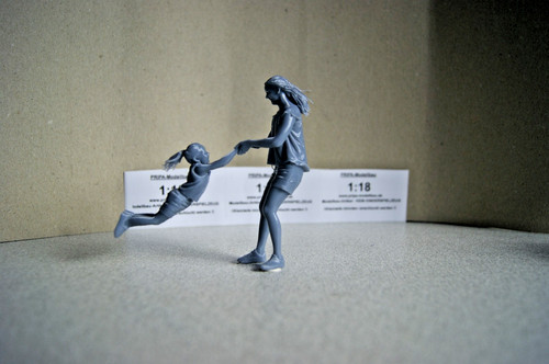 Statuina mamma con bambino fa - con, "fa