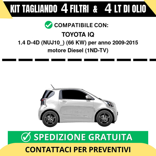 Tagliando per toyota 4 - tagliando,