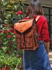 Borsa vintage in vera pelle