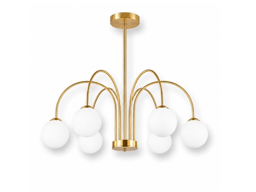 Lampadario moderno luci oro - moderno,