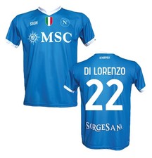 Maglia Di Lorenzo 22 Napoli 2025 2026 Home ufficiale AUTORIZZATA SSC