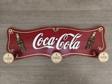 Appendiabiti Coca-Cola in legno - Replica NUOVA realizzata a mano (formato XL)