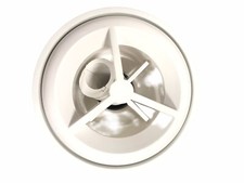 bocchetta jet rotante idromassaggio bianca per piscina muratura con venturi