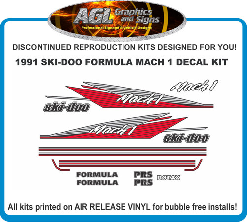 1991 ski doo formula mach - 1991,
