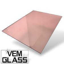 SPECCHIO ORO ROSA 3 MM IN ACRILICO IDEALE PER DECORAZIONI,EVENTI. LASERABILE C02
