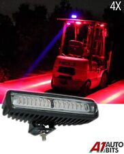 4x LED Rosso Sicurezza Zona