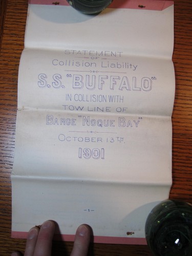 Buffalo collision barge - ss,