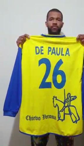 Maglia chievo match worn - chievo,
