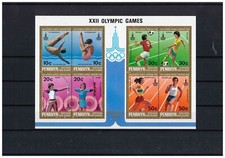 PENRHYN 1980 - GIOCHI OLIMPICI