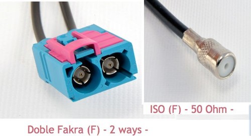 Adattatore antenna iso - adattatore, f