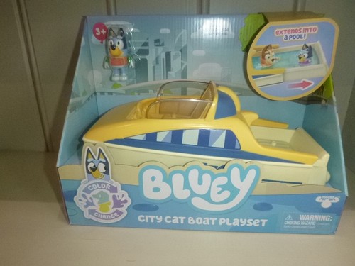 Bluey city cat - bluey, playset