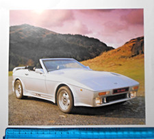 PUBBLICITÀ ADVERTISING WERBUNG ITALIAN CLIPPING TVR 350i V8 3,5 LITER