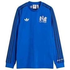 NUOVA maglia uomo taglia L Adidas Manchester United George Best IV7536 nuova con etichetta blu