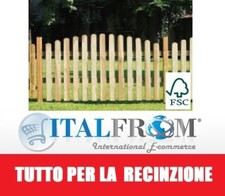 Steccato ad Arco in Legno con