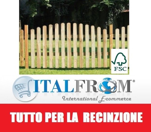 Steccato arco legno - in,