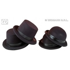 Cappello cilindro bombetta - cappello,