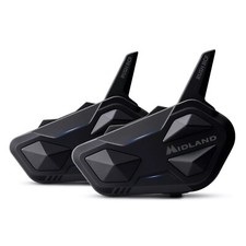 Midland® RFC Interfono Coppia auricolare Bluetooth moto Intercom Impermeabile