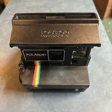 Macchina fotografica Polaroid Spirit One Step 600 Land striscia arcobaleno nera NON TESTATA