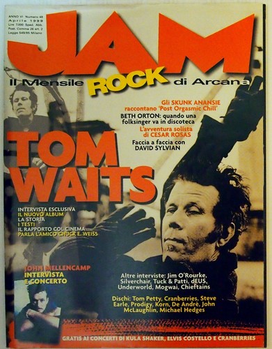 Jam rock rivista tom waits - rock,