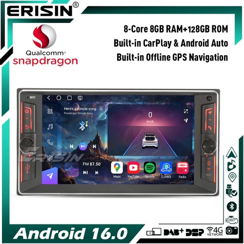 Core 128gb android 16 gps - 8+128gb,