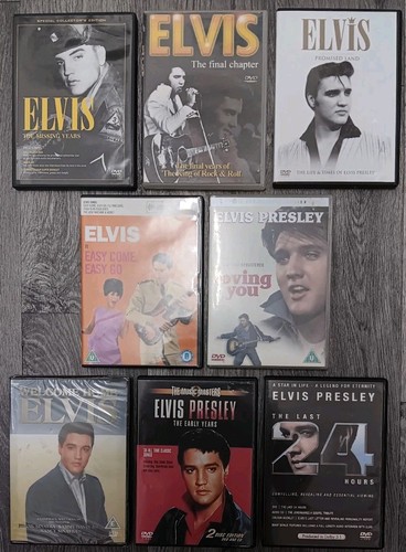 Elvis dvd cd mostly - &,