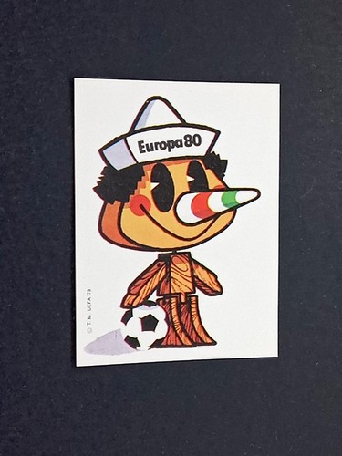 Figurina calciatori europa - figurina, 80