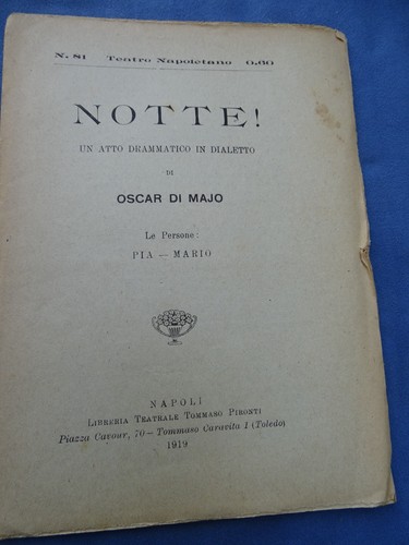 Teatro napoletano oscar - teatro, di