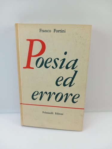 Poesia errore franco - ed,
