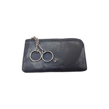 Portachiavi pelle con zip - pelle,