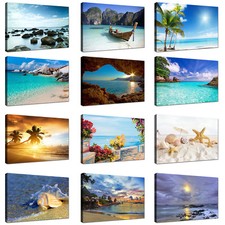 Canvashop quadri moderni Mare Cm 100x70 stampa su tela canvas arredo Casa natura