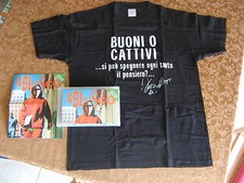 Maglietta VASCO Rossi IL BLASCO Edizione Speciale + Booklet BUONI O CATTIVI