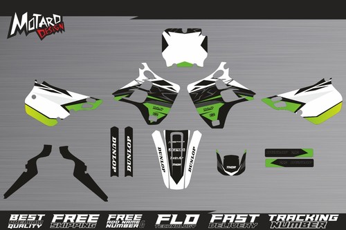 Kit grafica per kawasaki - kawasaki, kx