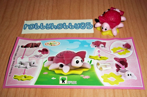 Ff101 tartaruga rosa - +, bpz