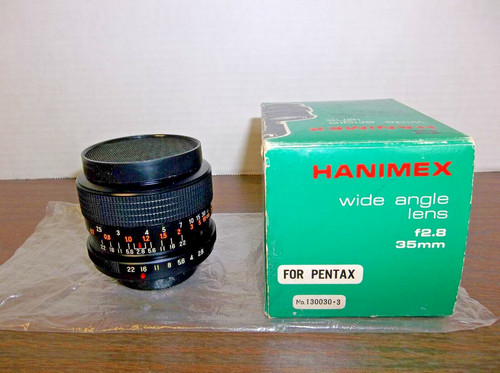 Mint hanimex 35mm 8 - 35mm, f/2.8