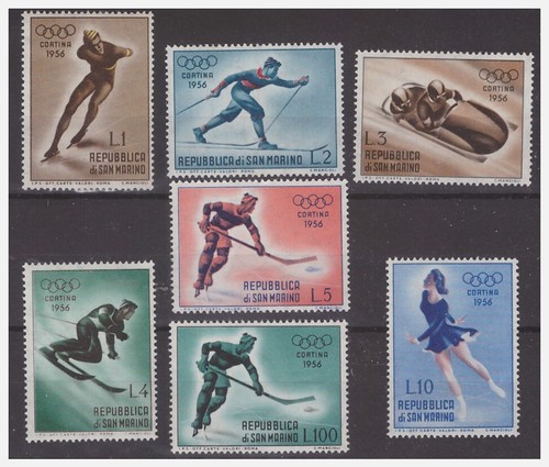San marino 1955 olimpiadi - marino,