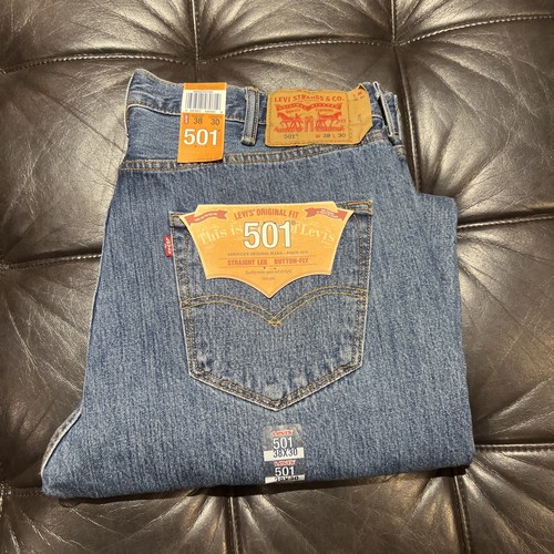 Jeans levis uomo 38x30 blu - jeans,
