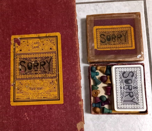 Antico gioco tavolo - da, sorry