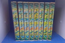 MURSIA - EMILIO SALGARI - Libri d'avventure - OTTO VOLUMI rilegati e illustrati