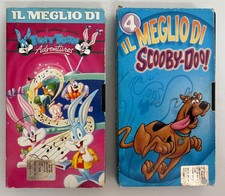 2 VIDEOCASSETTE VHS CARTONI